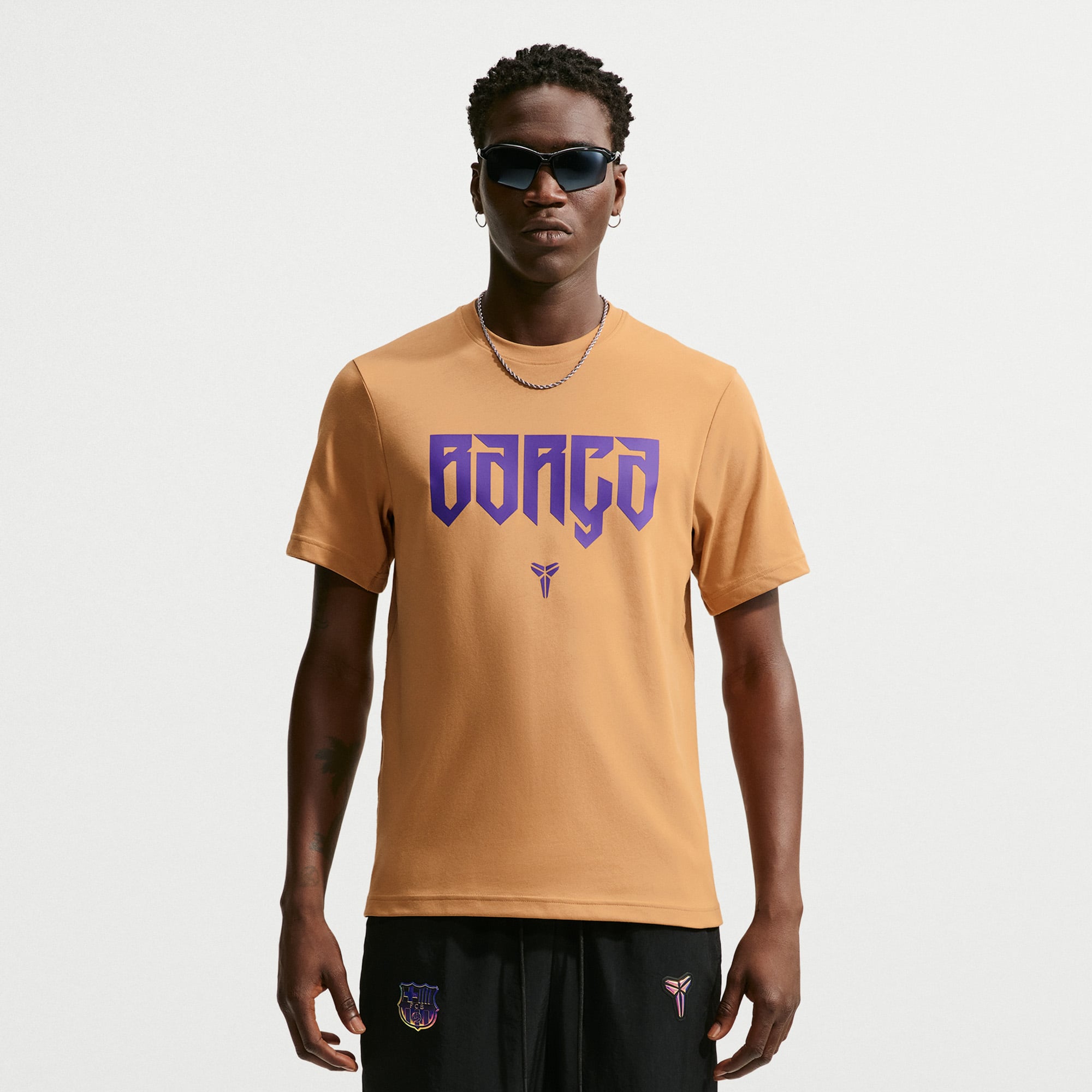 Men's Nike  Gold Barcelona 2026/27 Away Dri-FIT Statement T-Shirt