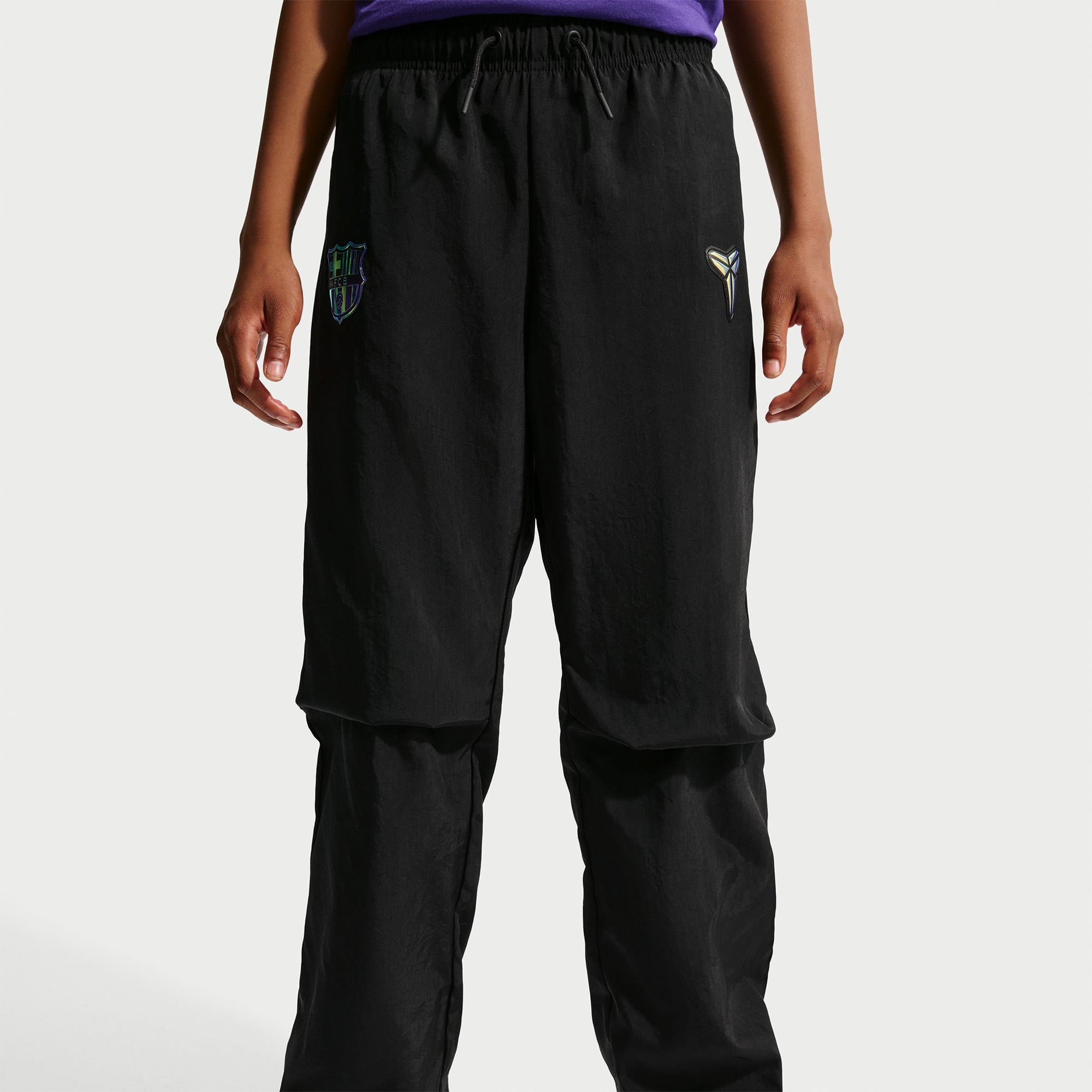 Youth Nike Black Barcelona 2026/27 Away Woven Pants