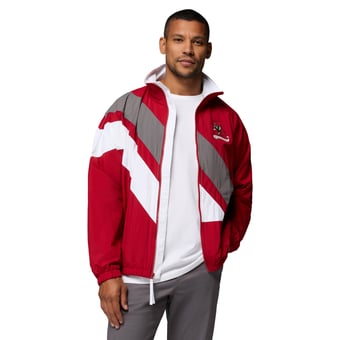 Men's Columbia Crimson Alabama Crimson Tide Reventure Full-Zip Windbreaker Omni-Shield Jacket