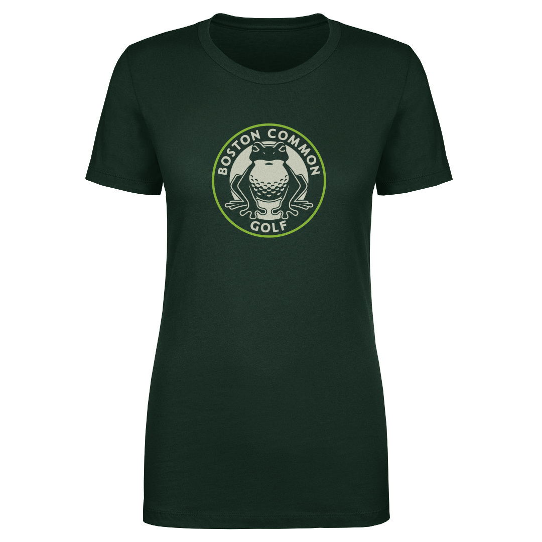 Women’s 500 Level Forest Green Boston Common Golf Roundel T-Shirt