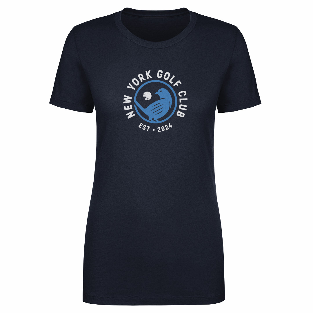 Women’s 500 Level Navy New York Golf Club Roundel T-Shirt
