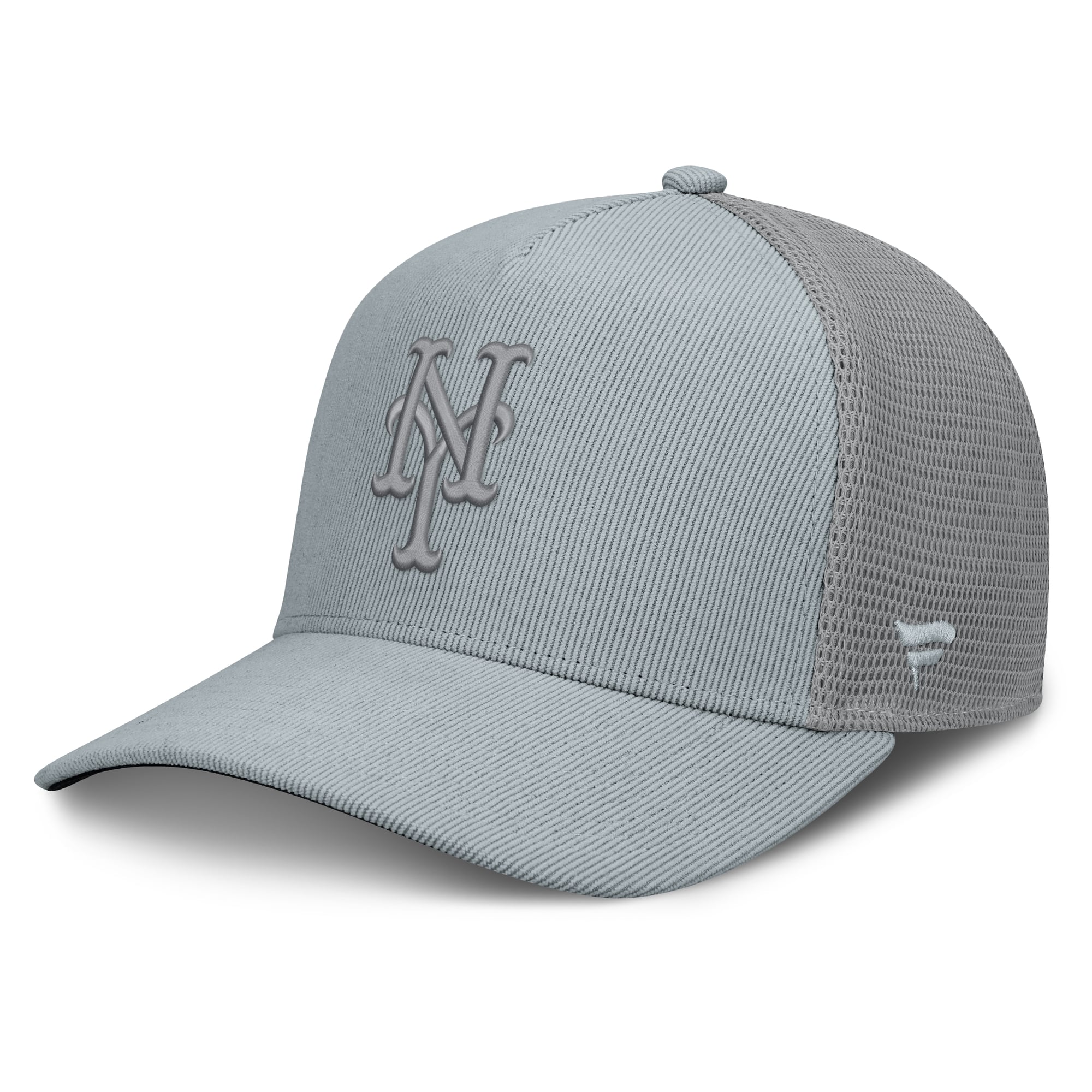 Gorra de pana con reverso de malla ajustable Fanatics Relief de los New York Mets