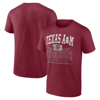 Men's Garnet Texas A&M Aggies Flag Plant T-Shirt