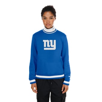 Women's New Era  Blue New York Giants Sport Classics Turtleneck