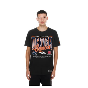 Men's New Era Black Denver Broncos Combine Authentic T-Shirt