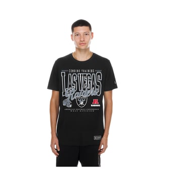 Men's New Era Black Las Vegas Raiders Combine Authentic T-Shirt