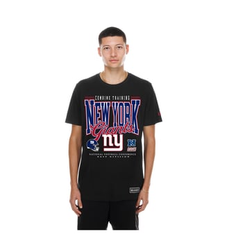 Men's New Era Black New York Giants Combine Authentic T-Shirt