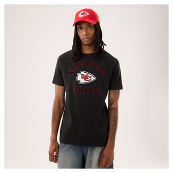 Men's New Era Black Kansas City Chiefs Functional Fandom T-Shirt