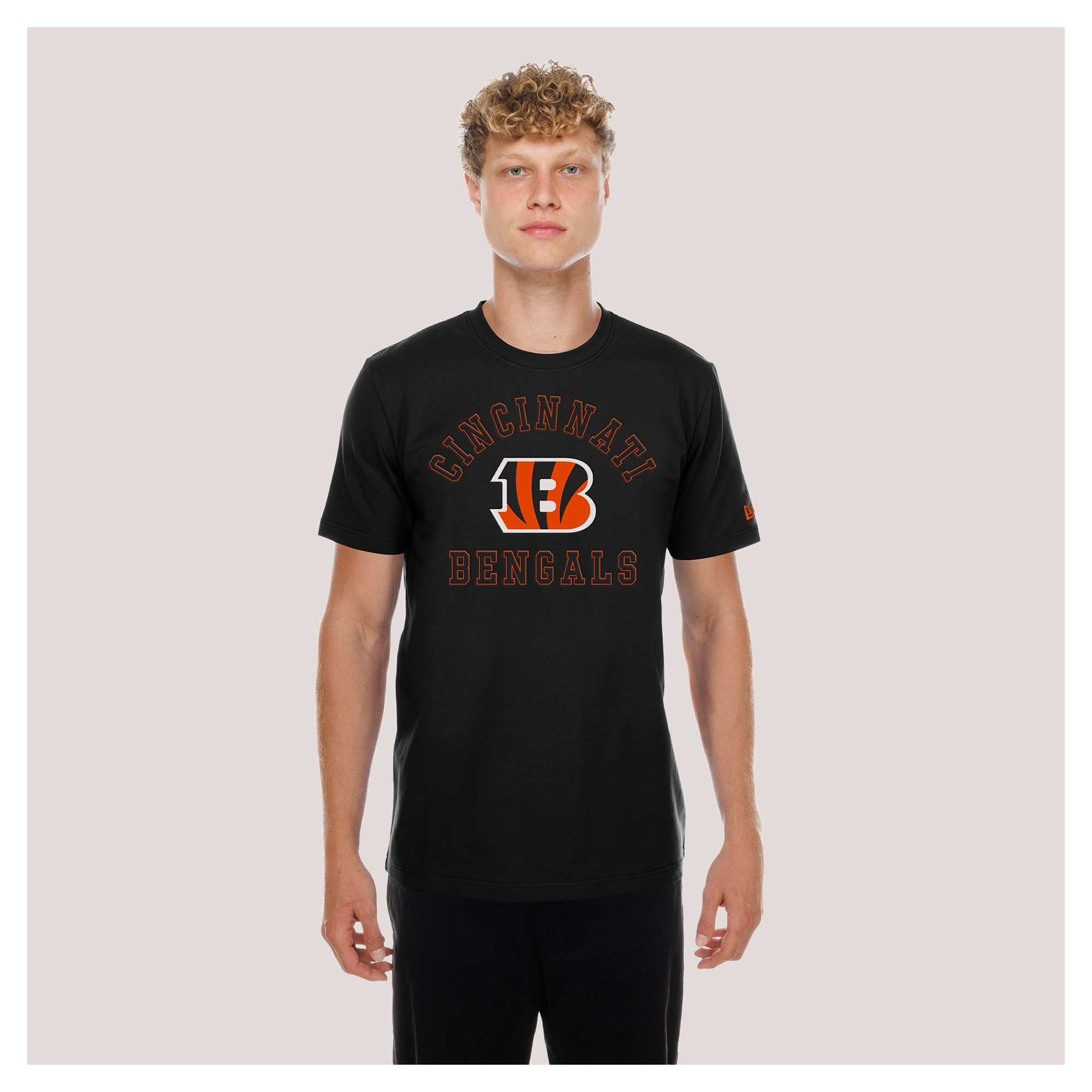 Men's New Era Black Cincinnati Bengals Functional Fandom T-Shirt