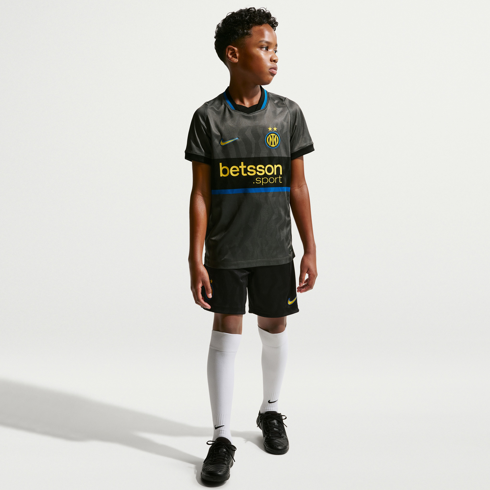 Youth Nike  Gray Inter Milan 2026/27 Third Stadium Replica Jersey