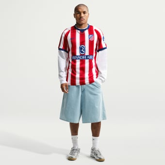 Men's Nike  Red/White Atletico de Madrid 2026/27 Home Stadium Replica Jersey