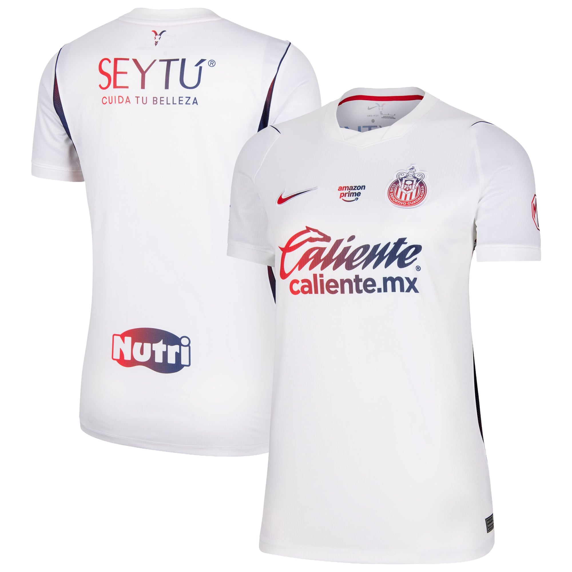 Women's Nike White Chivas 2026/27 Away Stadium Replica Jersey