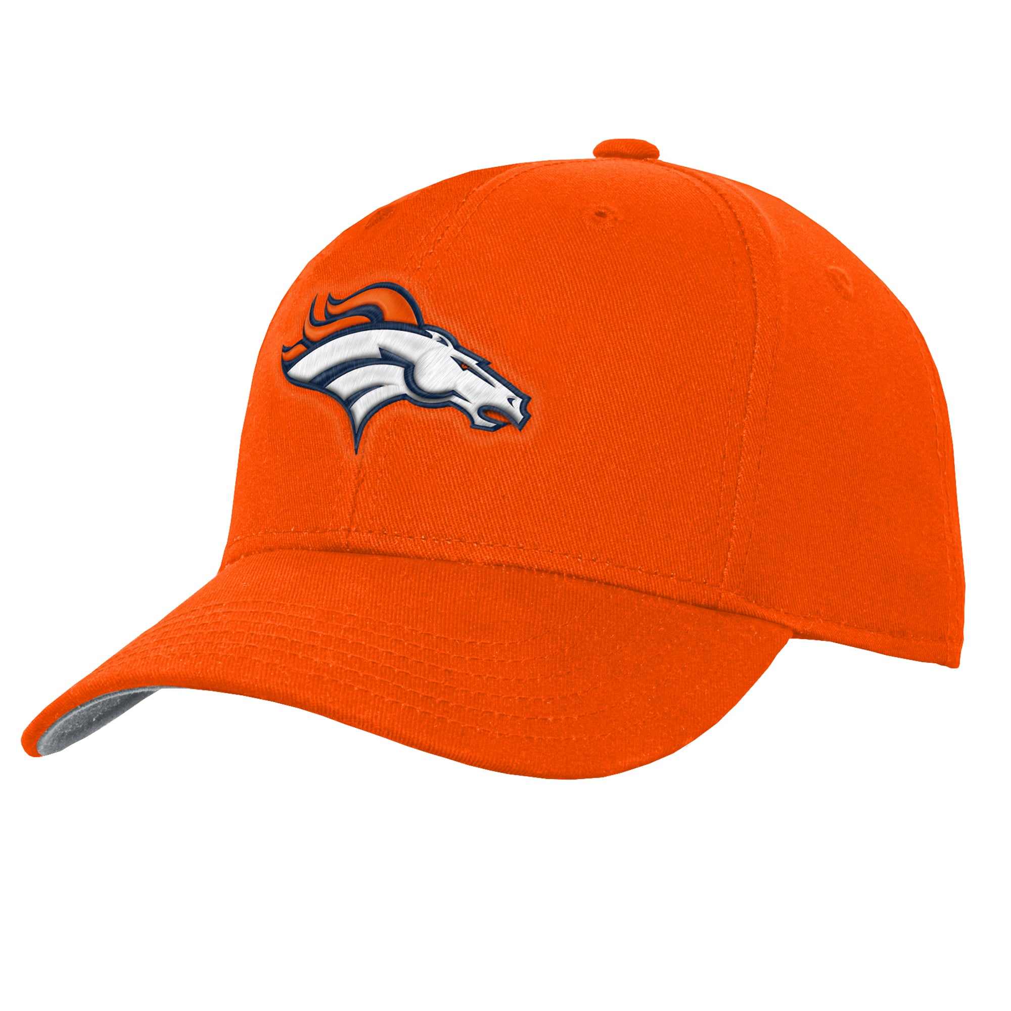 Youth Outerstuff Orange Denver Broncos Pre-Curved Snapback Hat