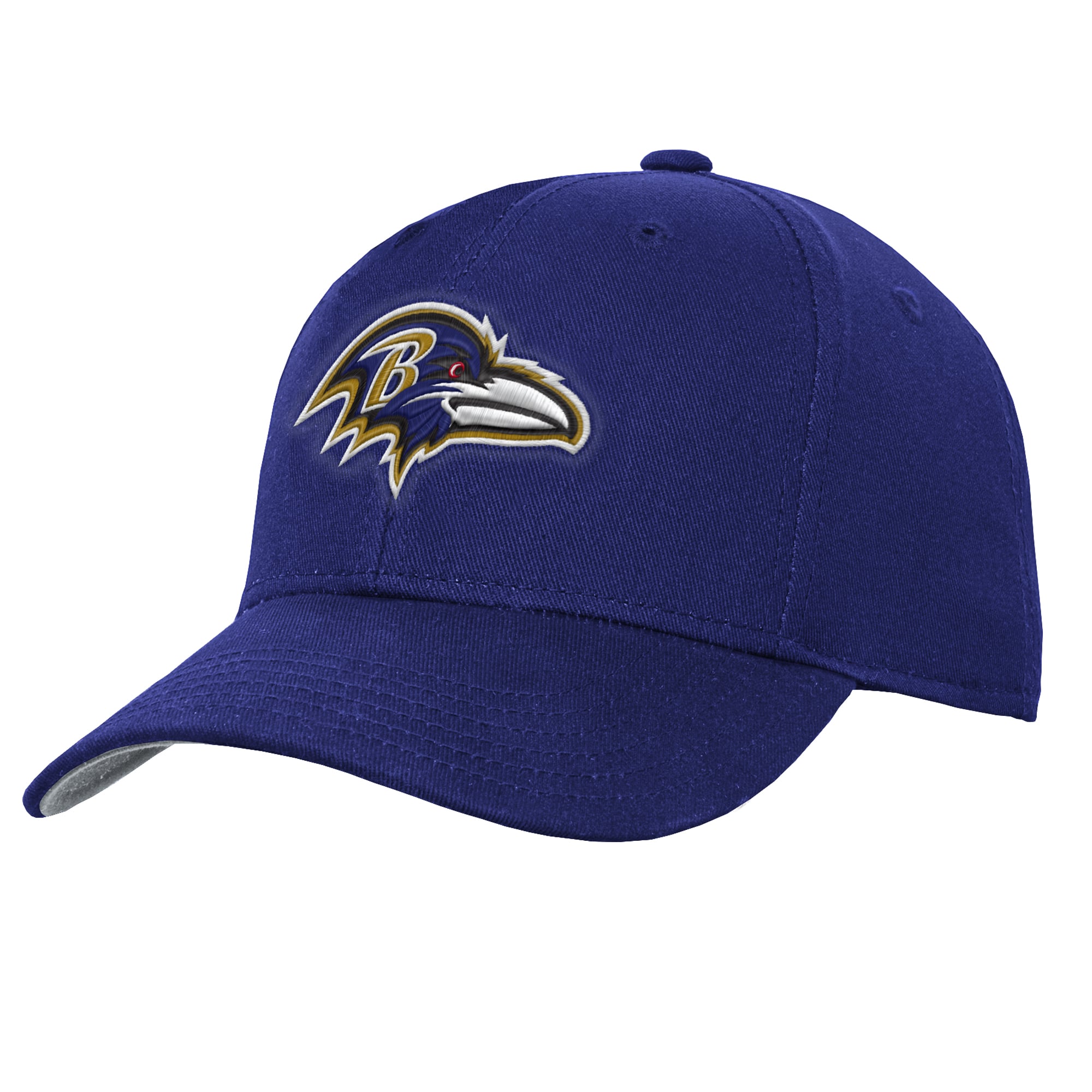 Youth Outerstuff Purple Baltimore Ravens Pre-Curved Snapback Hat