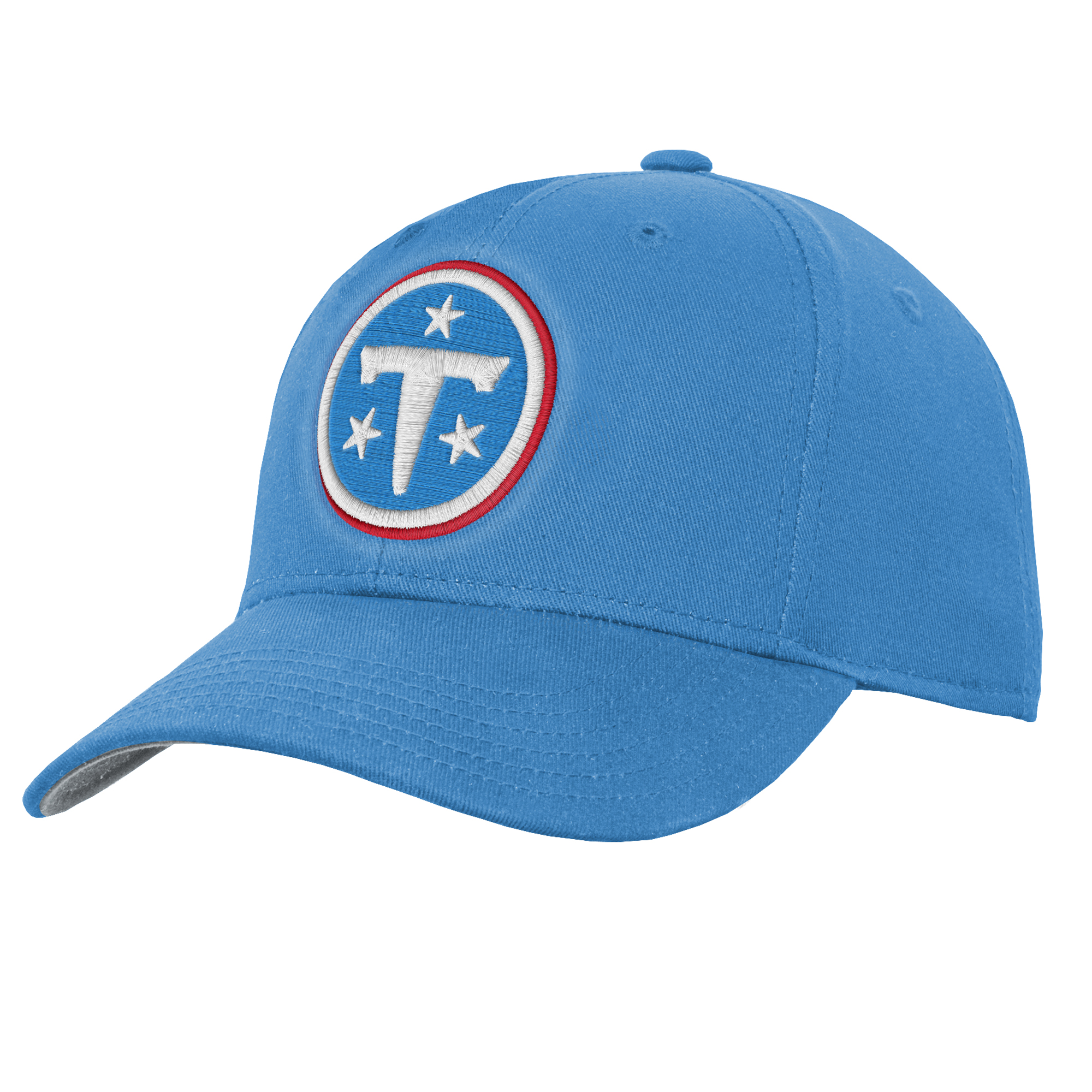 Youth Outerstuff Light Blue Tennessee Titans Pre-Curved Snapback Hat