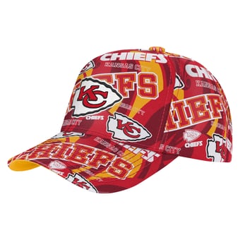 Youth Outerstuff Red Kansas City Chiefs Shift Adjustable Hat