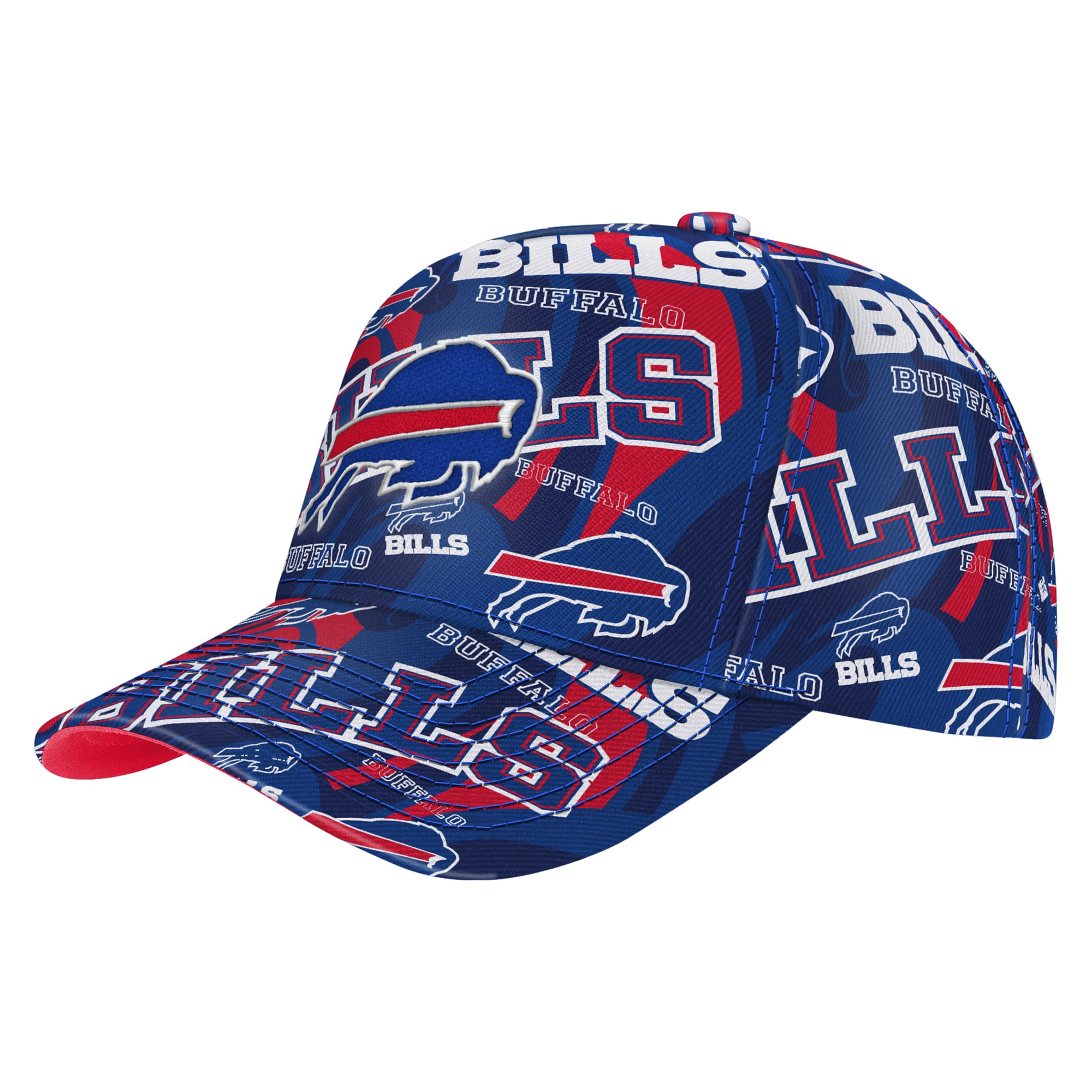 Youth Outerstuff Royal Buffalo Bills Shift Adjustable Hat