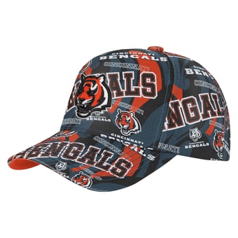 Youth Outerstuff Black Cincinnati Bengals Shift Adjustable Hat