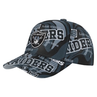Youth Outerstuff Black Las Vegas Raiders Shift Adjustable Hat