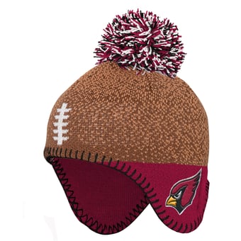 Infant Outerstuff Brown Arizona Cardinals Football Head Knit Hat