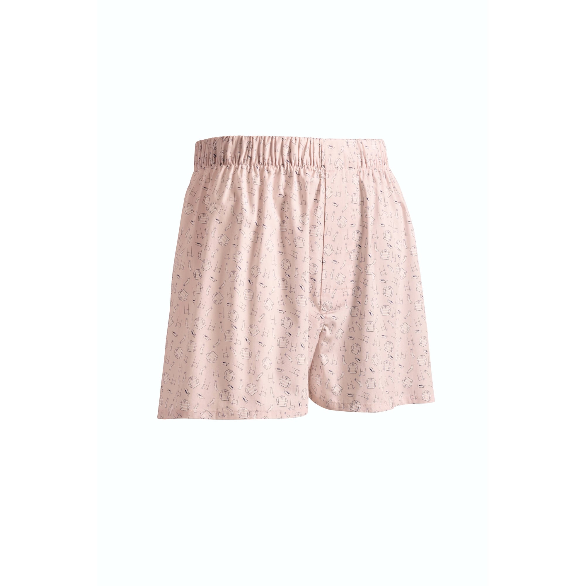 Boxer in tessuto a righe Charles Tyrwhitt England Rugby - Rosa