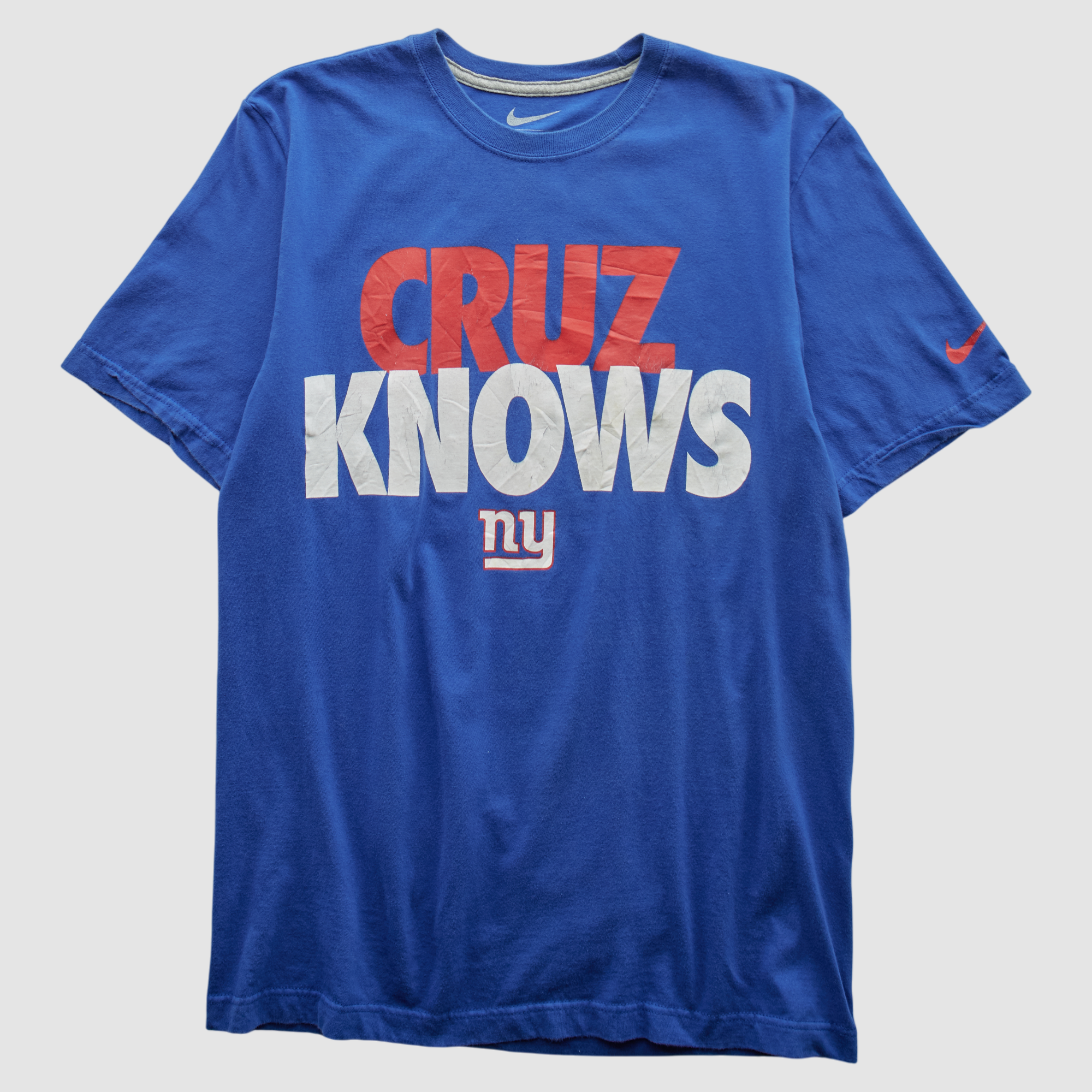 New York Giants Nike 2010s T-shirt - Blue - S by Fanatics Real Vintage