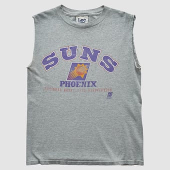 Phoenix Suns Lee Apparel 90s Tank - Heather Gray - XS by Fanatics Real Vintage