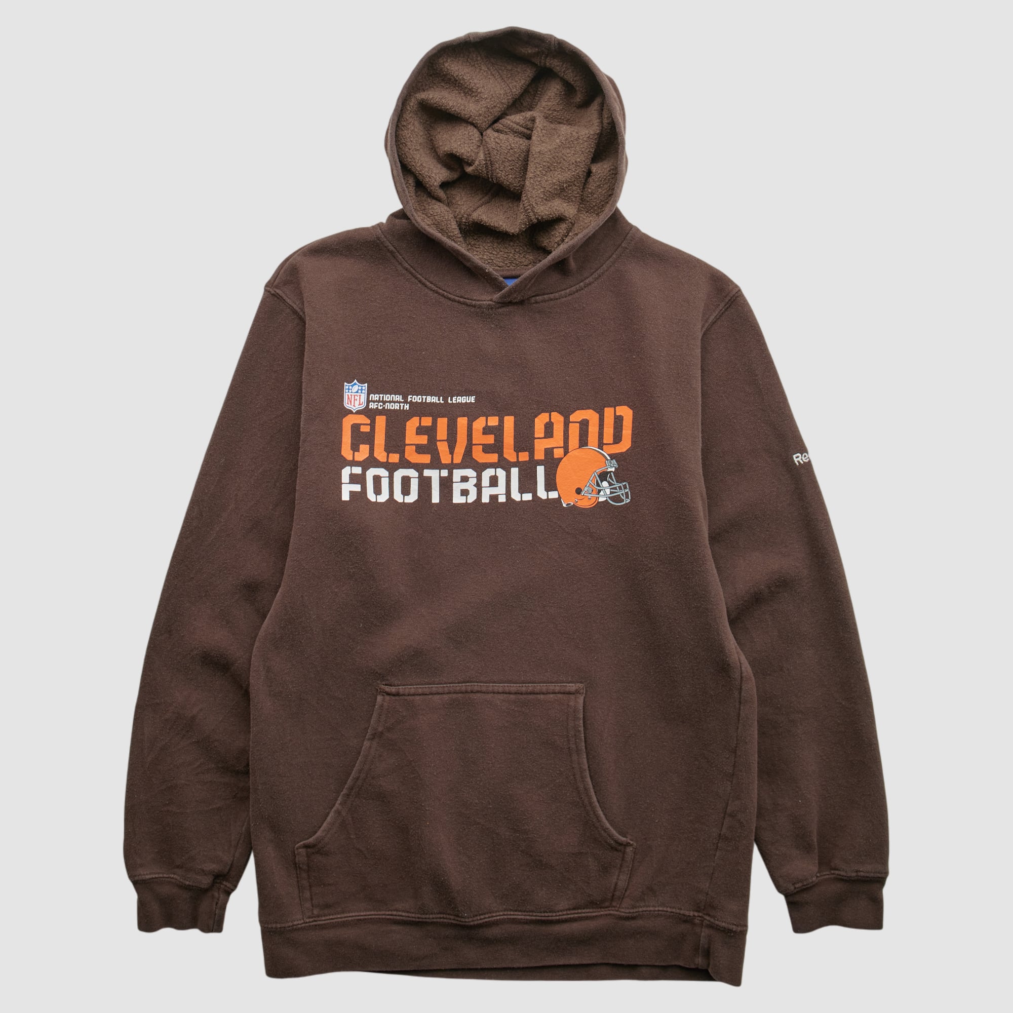 Cleveland Browns Reebok 2000s Hooded Pullover Sweatshirt – Brown – XS by Fanatics Real Vintage Cleveland Browns Reebok 2000s Hooded Pullover Sweatshirt – Brown – XS by Fanatics Real Vintage
