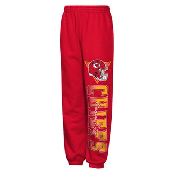 Youth Outerstuff  Red Kansas City Chiefs Run & Gun Sweatpants