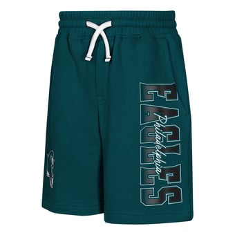 Youth Outerstuff  Midnight Green Philadelphia Eagles Audible Fleece Shorts