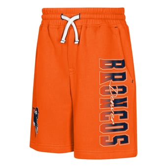 Youth Outerstuff  Orange Denver Broncos Audible Fleece Shorts