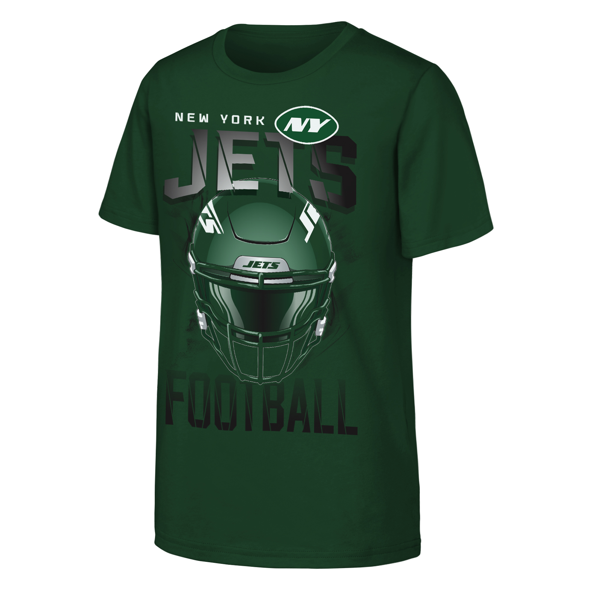 Youth Outerstuff  Green New York Jets Full Gear T-Shirt