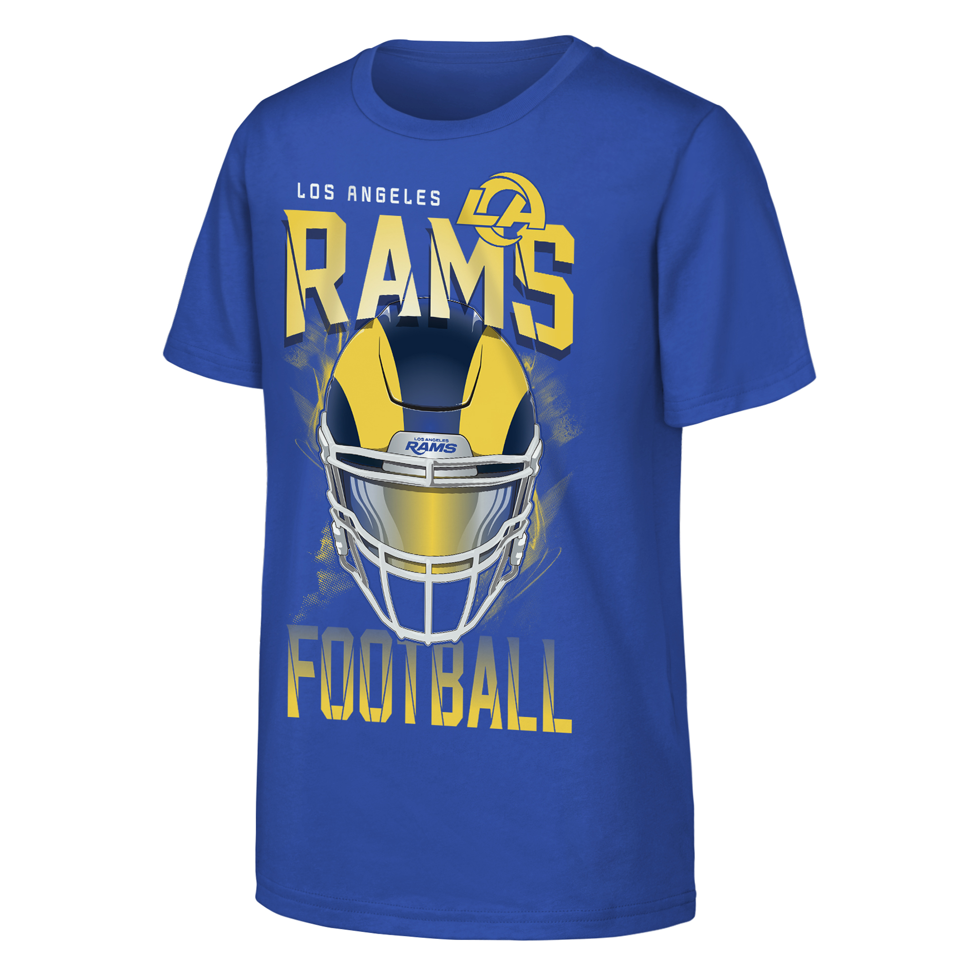 Youth Outerstuff  Royal Los Angeles Rams Full Gear T-Shirt