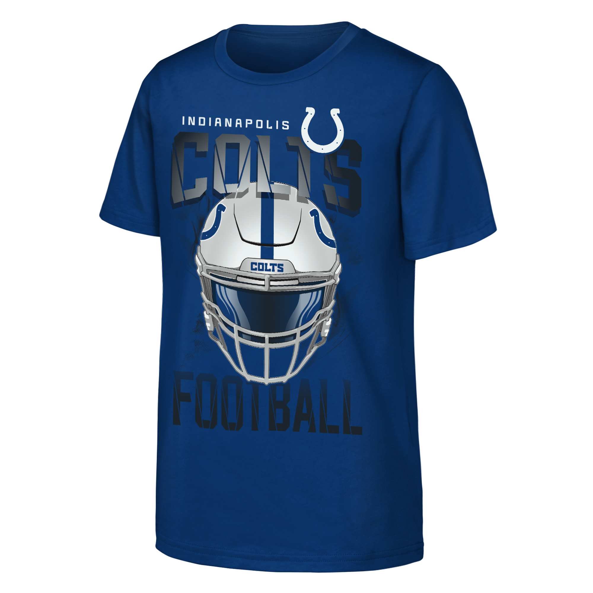 Outerstuff Big Boys' and Girls' Royal Indianapolis Colts Full Gear T-Shirt - Royal