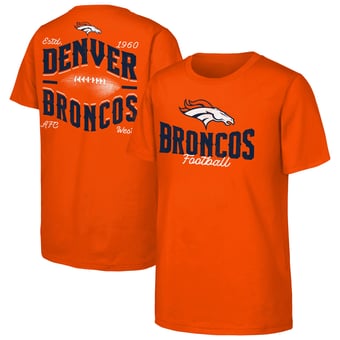Youth Outerstuff  Orange Denver Broncos Top Pick T-Shirt
