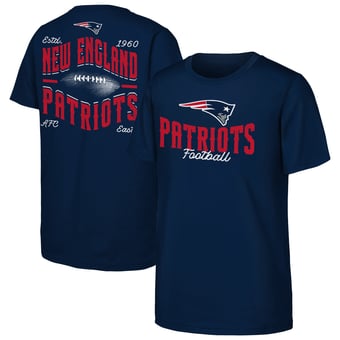 Youth Outerstuff  Navy New England Patriots Top Pick T-Shirt