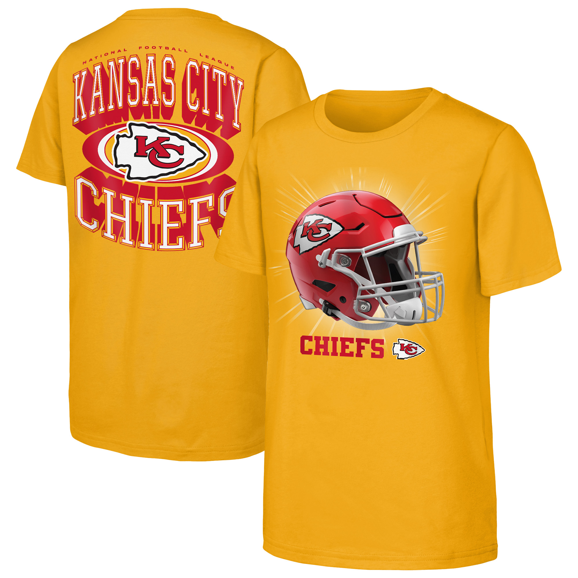 Youth Outerstuff Gold Kansas City Chiefs Winning Mentality T-Shirt Youth Outerstuff Gold Kansas City Chiefs Winning Mentality T-Shirt