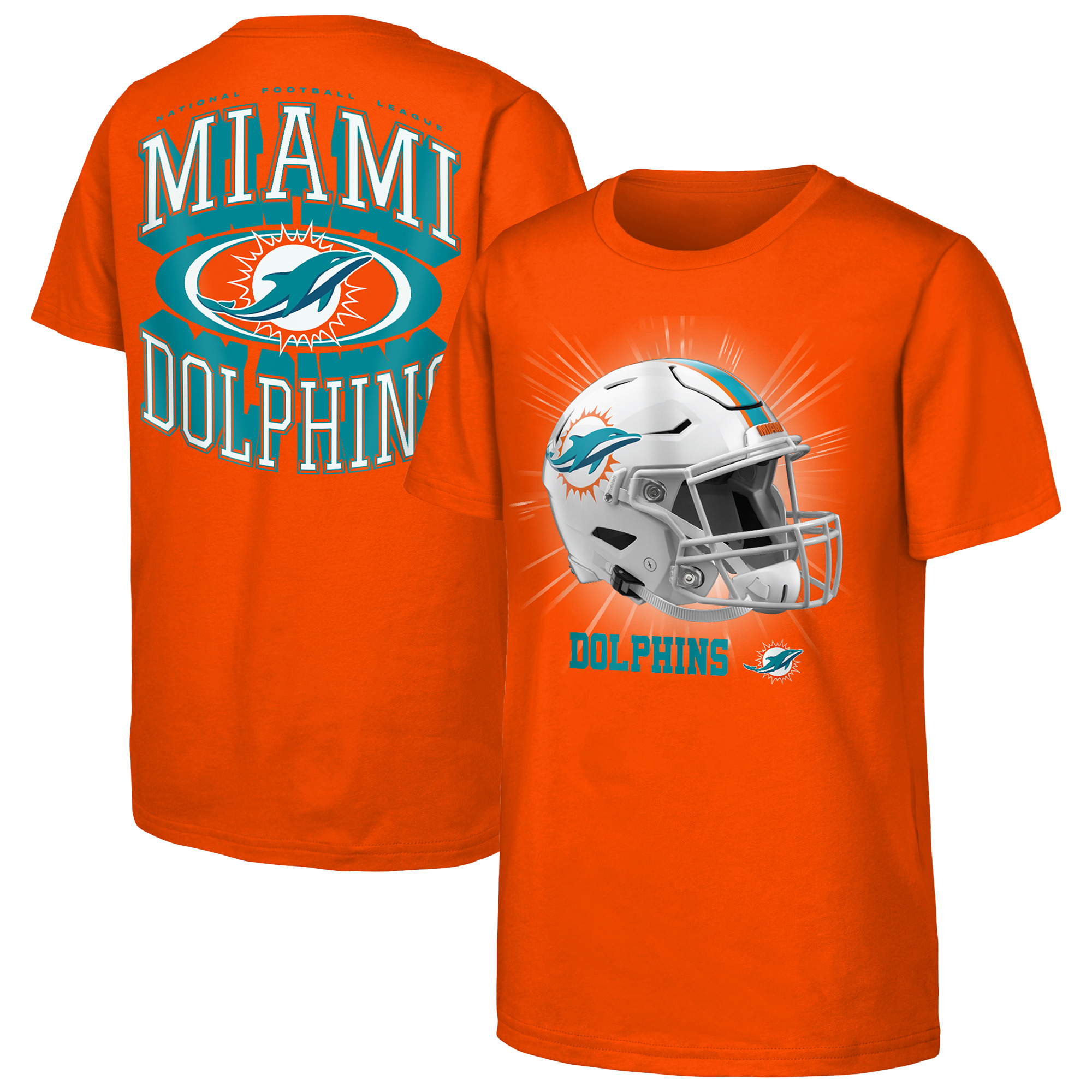 Outerstuff Kids' Miami Dolphins Winning Mentality Graphic T-shirt