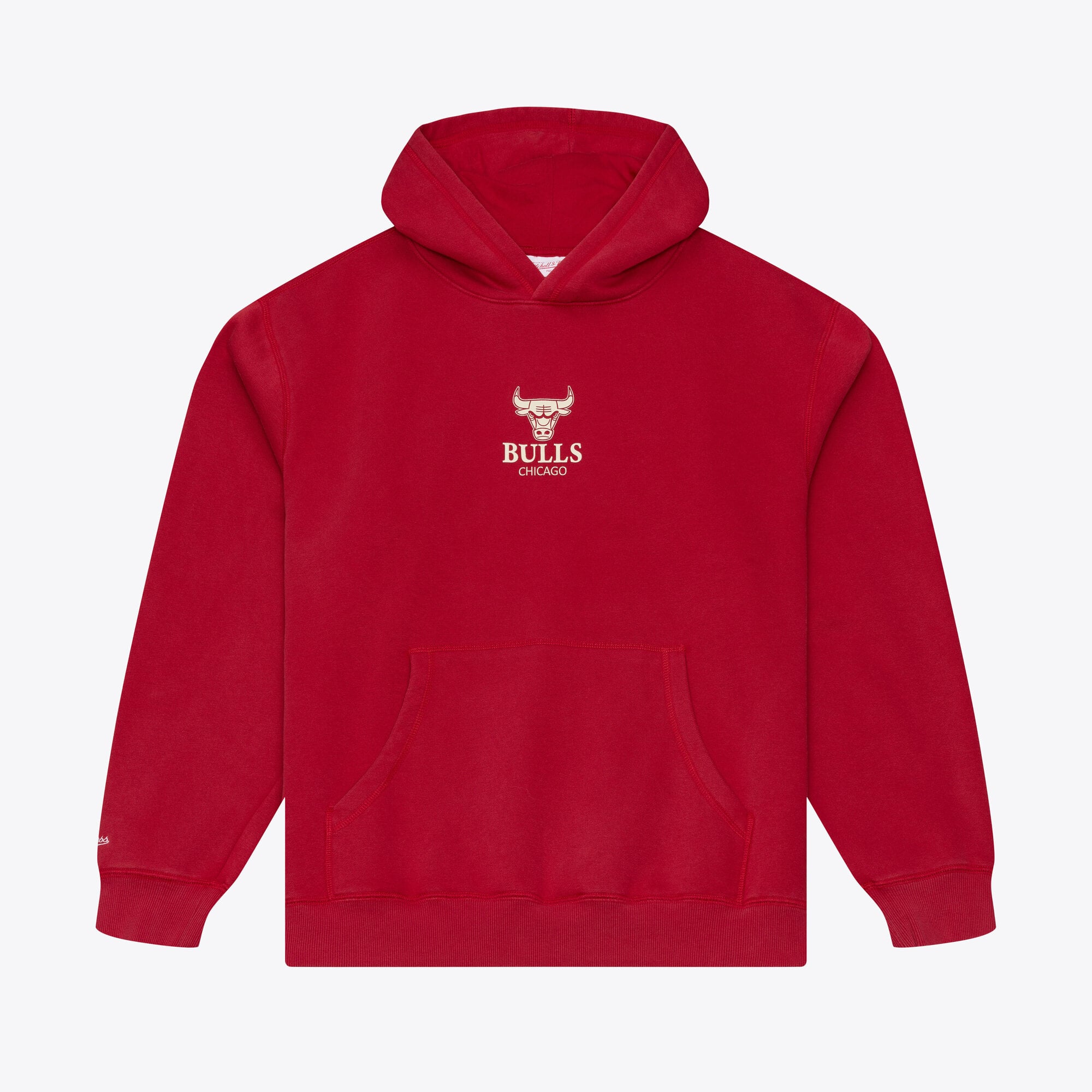 Mitchell & Ness Men's Mitchell Ness Red Chicago Bulls Core Fleece Hoodie - Red