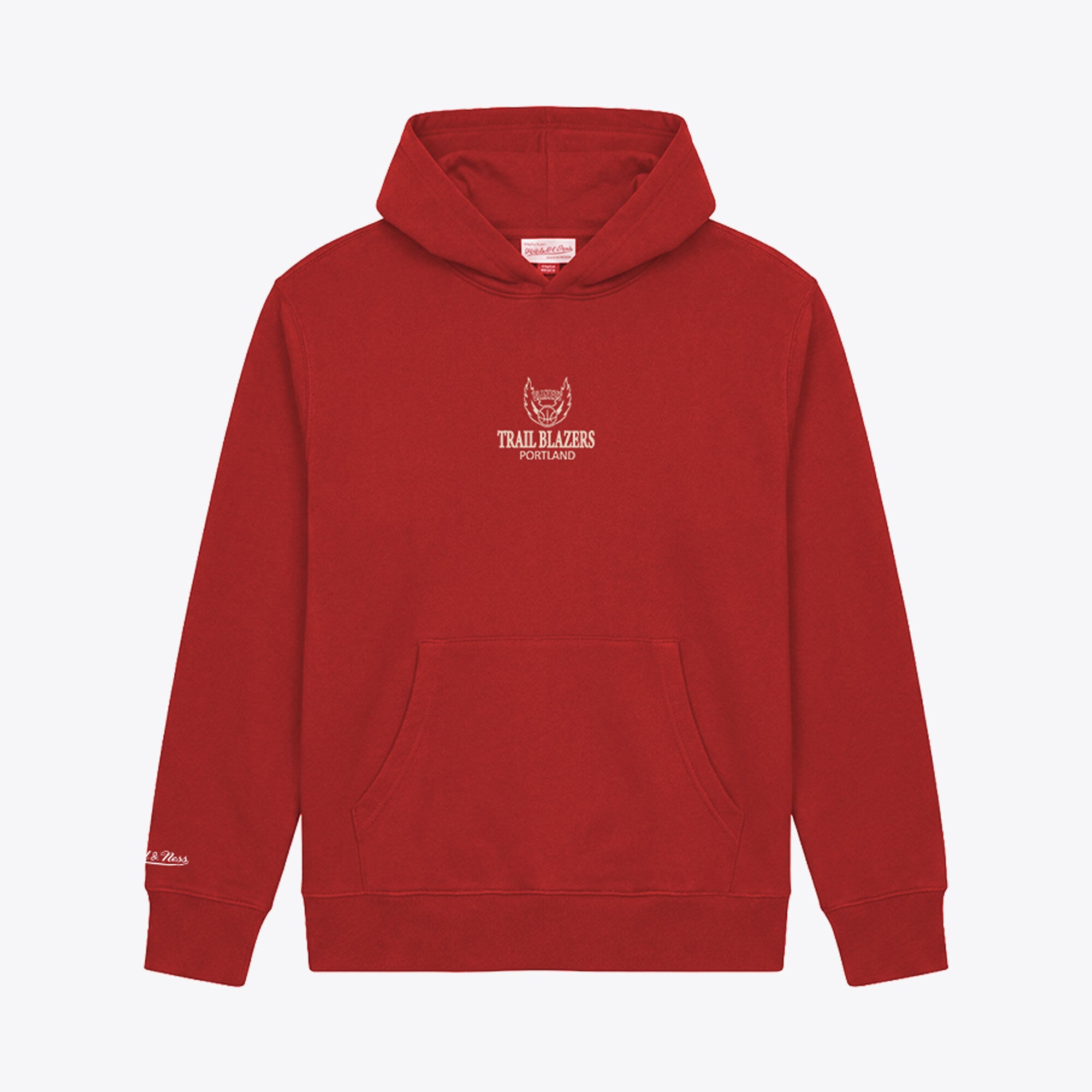 Mitchell & Ness Men's Red Portland Trail Blazers Core Fleece Hoodie - Red