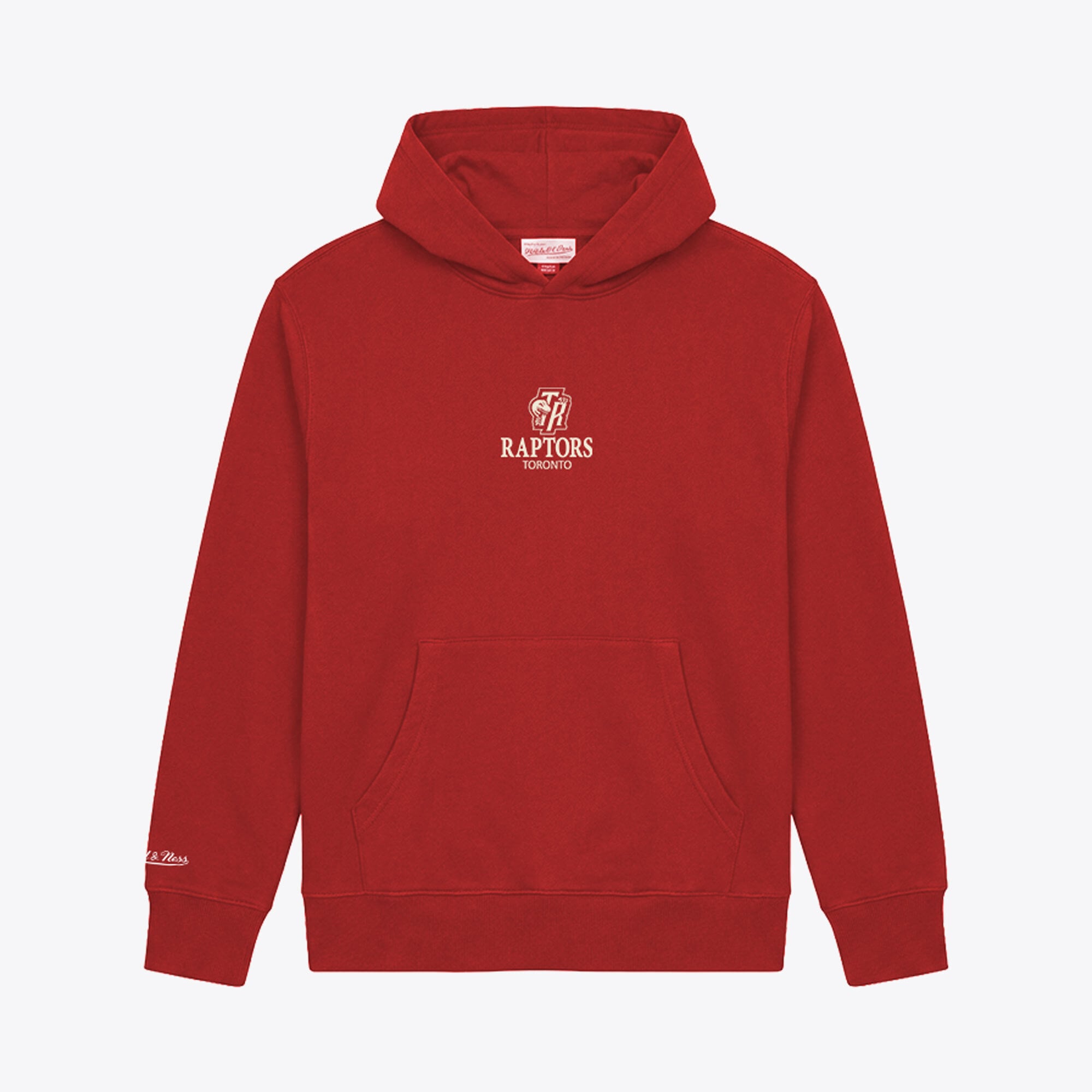 Men's Mitchell & Ness Red Toronto Raptors Core Fleece Hoodie