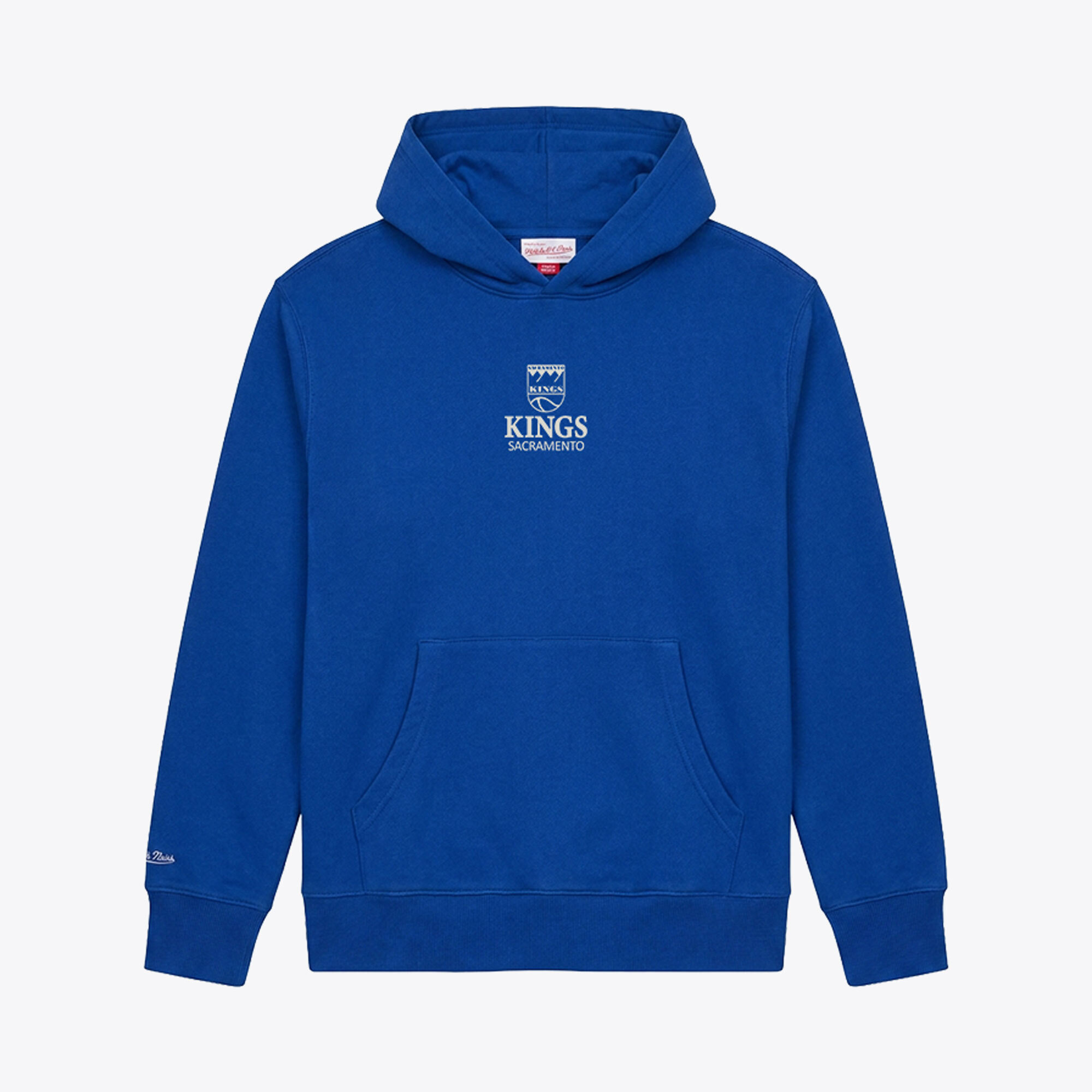Men's Mitchell & Ness Royal Sacramento Kings Core Fleece Hoodie