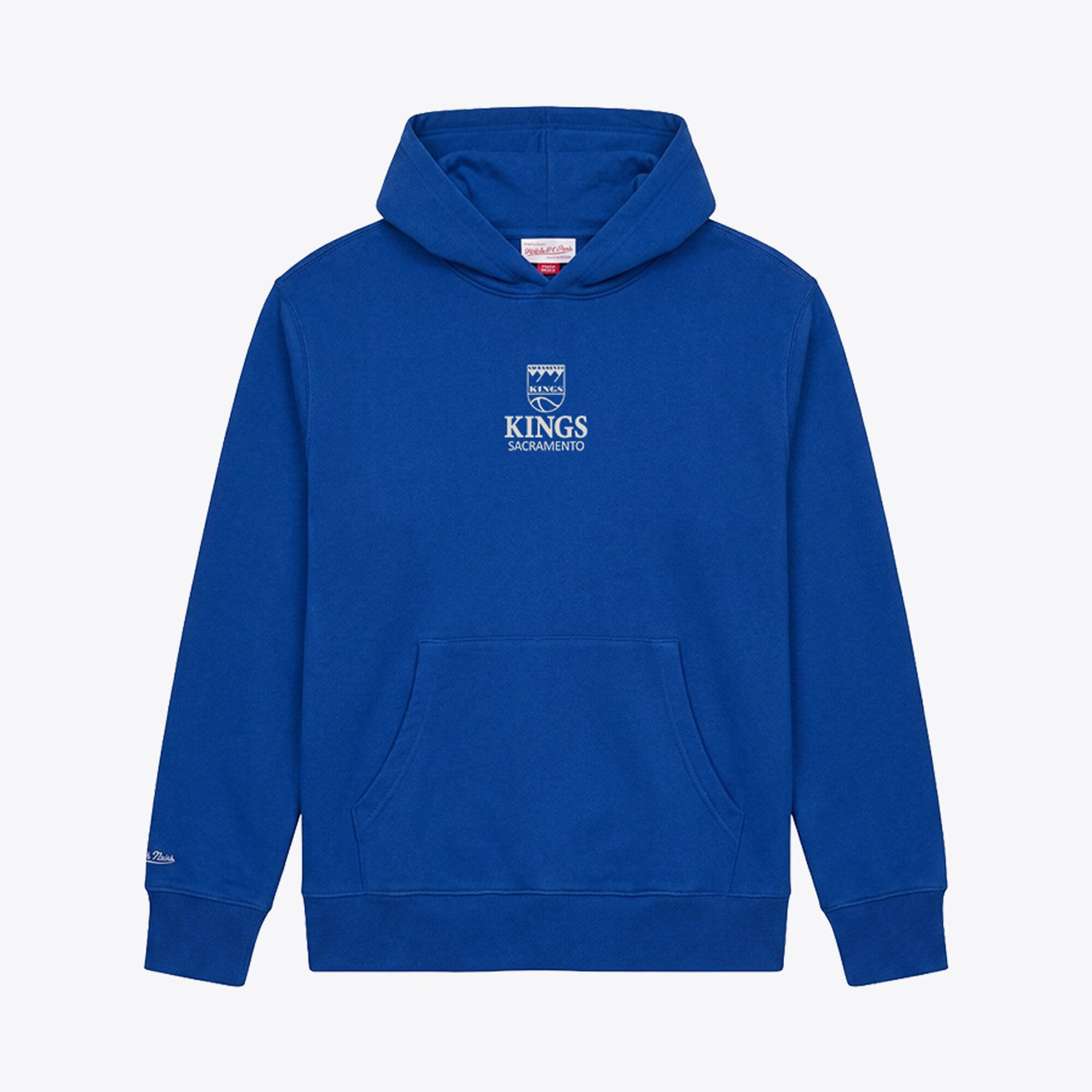 Sweat à capuche en polaire Mitchell & Ness Royal Sacramento Kings pour homme