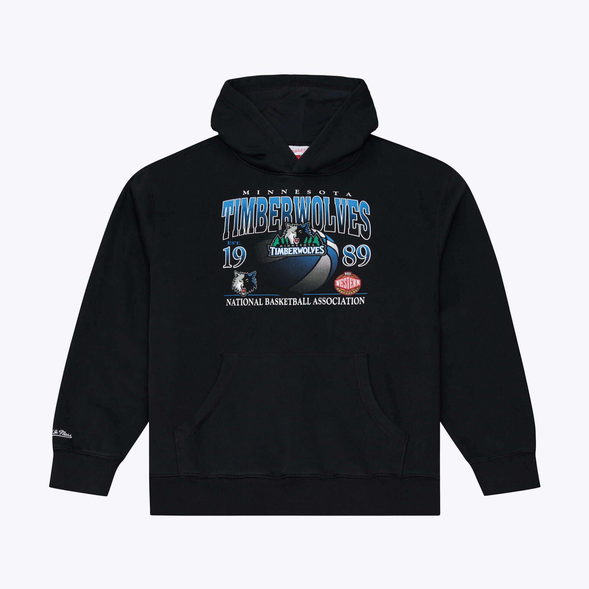 Mitchell & Ness Men's Black Minnesota Timberwolves Street Graphics Hoodie - Black