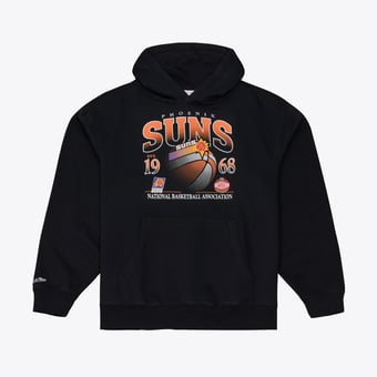 Men's Mitchell & Ness  Black Phoenix Suns Street Graphics Hoodie