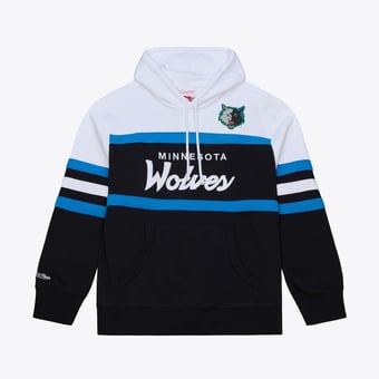 Men's Mitchell & Ness  Black Minnesota Timberwolves Head Coach Hoodie