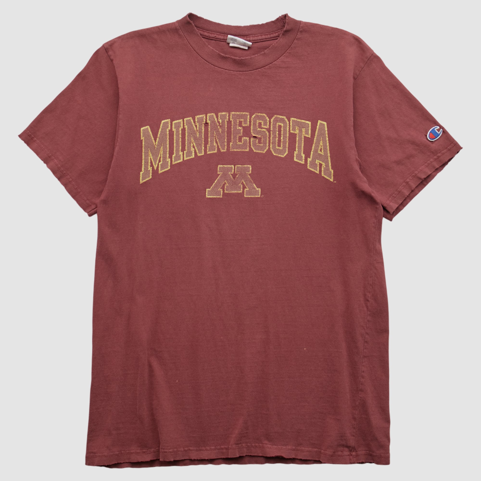 Minnesota Golden Gophers Champion 2000s T-shirt - Maroon - S by Fanatics Real Vintage