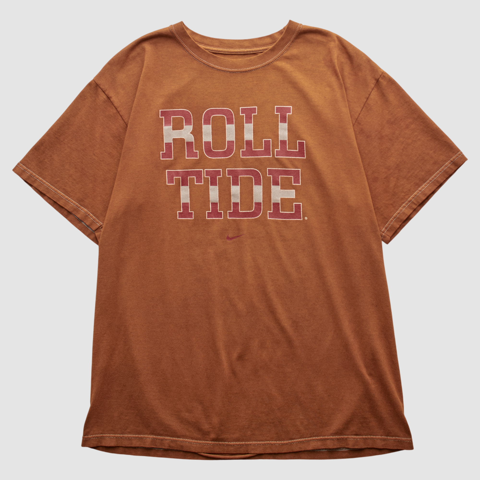 Alabama Crimson Tide Nike 2000s T-shirt - Brown - M by Fanatics Real Vintage