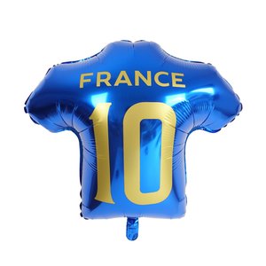 Ballon en aluminium aux couleurs du maillot de l'équipe de France - 60 cm, vue 3