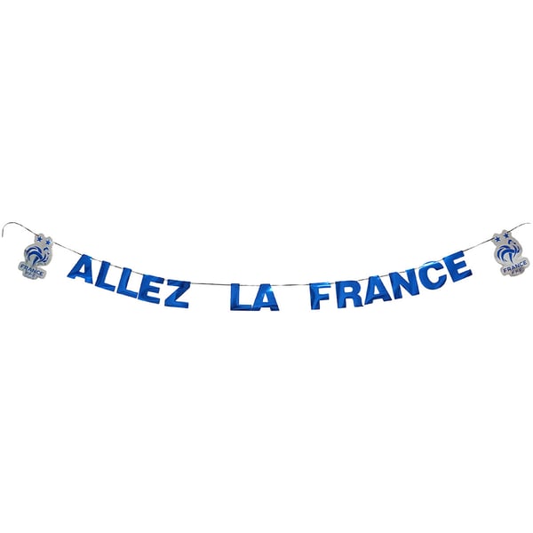 Guirlande de lettres France Allez La France 2,7 m